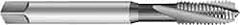 Emuge - 9/16-12 UNC, 3 Flute, 15° Helix, Modified Bottoming Chamfer, Nitride/Oxide Finish, Cobalt Spiral Flute STI Tap - Right Hand Flute, 4.921" OAL, 0.542" Shank Diam, 1.024" Thread Length, 3BX Class of Fit, Series Rekord D-Ti - Exact Tool & Supply