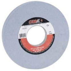 Camel Grinding Wheels - 10" Diam x 3" Hole x 1" Thick, K Hardness, 60 Grit Surface Grinding Wheel - Aluminum Oxide, Type 1, Medium Grade, 2,674 Max RPM, Vitrified Bond, No Recess - Exact Tool & Supply