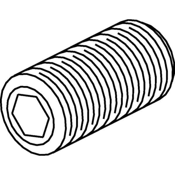 Kennametal - Set Screw for Indexable Face/Shell Mills - M6x0.5 Thread - Exact Tool & Supply