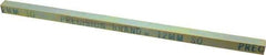Precision Brand - 12" Long, Gold Dichromate-Plated Key Stock - Medium Carbon Steel - Exact Tool & Supply