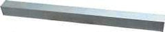 Precision Brand - 12" Long x 7/8" High x 7/8" Wide, Zinc-Plated Key Stock - Low Carbon Steel - Exact Tool & Supply