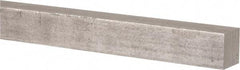 Precision Brand - 12" Long x 5/8" High x 5/8" Wide, Plain Key Stock - Low Carbon Steel - Exact Tool & Supply