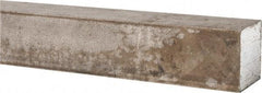 Precision Brand - 12" Long x 1" High x 1" Wide, Plain Key Stock - Low Carbon Steel - Exact Tool & Supply