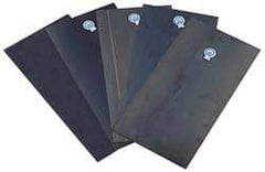 Precision Brand - 6 Piece, 0.005 to 0.032 Inch Thickness, Spring Steel Shim Stock Sheet Assortment - 12 Inch Long x 6 Inch Wide - Exact Tool & Supply