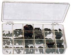 Precision Brand - Key & Keyway Assortments Type: Woodruff Keys Number of Pieces: 250 - Exact Tool & Supply