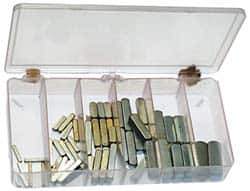 Precision Brand - Key & Keyway Assortments Type: Key Stock Number of Pieces: 58 - Exact Tool & Supply