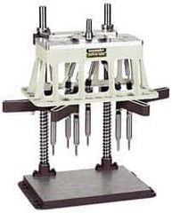 Procunier - 10 Inch Base Length x 4 Inch Base Width, Rectangular Base, Multiple Tapping Attachment - 13 Drivers, 1:1 Gear Ratio, For Use with 23000 Tappers, 29020-29037 and 29053 Machines - Exact Tool & Supply