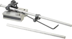 PEC Tools - 2 Spindle, 9 and 12 Inch Spindle Length, Surface Gage - 3-1/4 Inch Long x 2-1/2 Inch Wide Base - Exact Tool & Supply
