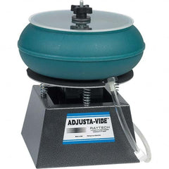 Raytech - Vibratory Tumblers Volume Capacity: 0.18 Cu. Ft. Wet/Dry Operation: Wet - Exact Tool & Supply