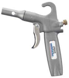 Guardair - 120 Max psi Safety Shield Safety Air Gun - 1/4 NPT, 2" Tube Length, Aluminum - Exact Tool & Supply