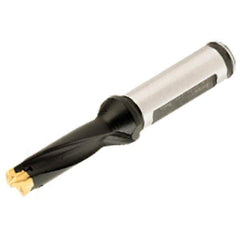 Iscar - 10 to 10.4mm Diam, 3xD, 30mm Max Depth, 16mm Shank Diam, 92mm OAL, Replaceable Tip Drill - IDI-SG, IDI-SK Insert, DCM Toolholder, Series ChamDrill - Exact Tool & Supply