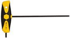 Wiha - 1/8" Hex, T-Handle Cushion Grip, Hex Key - 5-29/32" OAL, Inch System of Measurement - Exact Tool & Supply
