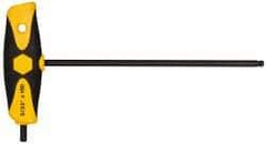 Wiha - 5/32" Hex, T-Handle Cushion Grip, Hex Key - 5-29/32" OAL, Inch System of Measurement - Exact Tool & Supply