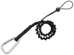 Ergodyne - 42" Stretchable Lanyard - Carabiner Connection, 54" Extended Length - Exact Tool & Supply