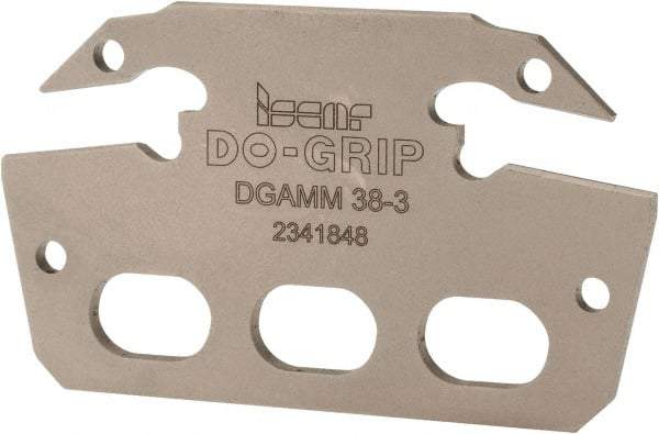 Iscar - 1-1/2" Blade Height, Neutral Cut, Indexable Cut-Off Blade - Exact Tool & Supply