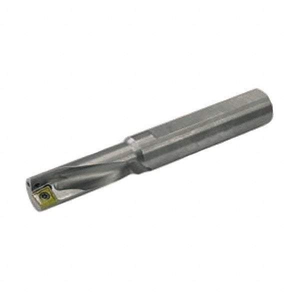 Allied Machine and Engineering - 0.94" Max Drill Depth, 3xD, 10mm Diam, Indexable Insert Drill - 1 Insert, 1/2" Shank Diam, Straight Shank - Exact Tool & Supply