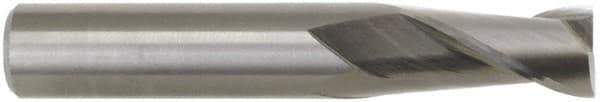 M.A. Ford - 20mm, 38mm LOC, 20mm Shank Diam, 101mm OAL, 2 Flute, Solid Carbide Square End Mill - Single End, ALtima Finish, 30° Helix, Centercutting, Right Hand Cut, Right Hand Flute, Series 121 - Exact Tool & Supply