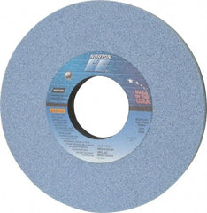 Norton - 10" Diam x 3" Hole x 1" Thick, G Hardness, 46 Grit Surface Grinding Wheel - Ceramic, Type 1, Coarse Grade, 2,485 Max RPM, Vitrified Bond, No Recess - Exact Tool & Supply