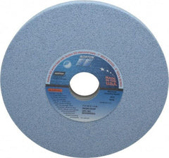 Norton - 7" Diam x 1-1/4" Hole x 1/2" Thick, G Hardness, 60 Grit Surface Grinding Wheel - Ceramic, Type 1, Medium Grade, 3,600 Max RPM, Vitrified Bond, No Recess - Exact Tool & Supply