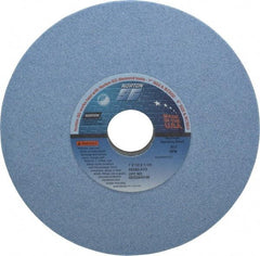 Norton - 7" Diam x 1-1/4" Hole x 1/2" Thick, K Hardness, 60 Grit Surface Grinding Wheel - Ceramic, Type 1, Medium Grade, 3,600 Max RPM, Vitrified Bond, No Recess - Exact Tool & Supply