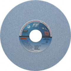Norton - 7" Diam x 1-1/4" Hole x 1/4" Thick, I Hardness, 46 Grit Surface Grinding Wheel - Ceramic, Type 1, Coarse Grade, 3,600 Max RPM, Vitrified Bond, No Recess - Exact Tool & Supply