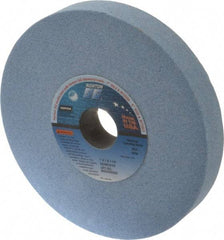 Norton - 7" Diam x 1-1/4" Hole x 1" Thick, K Hardness, 60 Grit Surface Grinding Wheel - Ceramic, Type 1, Medium Grade, 3,600 Max RPM, Vitrified Bond, No Recess - Exact Tool & Supply
