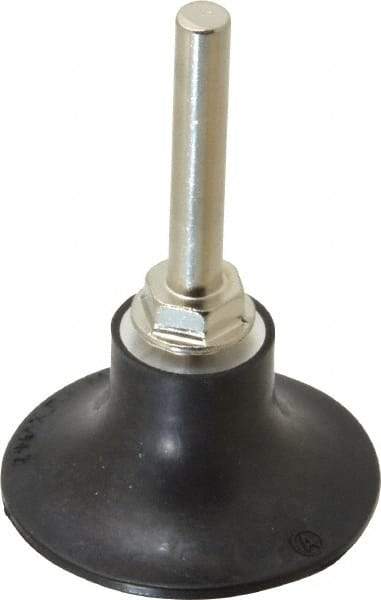 Norton - 2" Diam Quick-Change Type S Disc Backing Pad - 1/4" Shank Diam, Medium Density, 25,000 RPM, Speed-Lok TS Compatible - Exact Tool & Supply