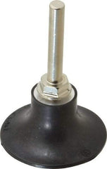 Norton - 2" Diam Quick-Change Type S Disc Backing Pad - 1/4" Shank Diam, Medium Density, 25,000 RPM, Speed-Lok TS Compatible - Exact Tool & Supply