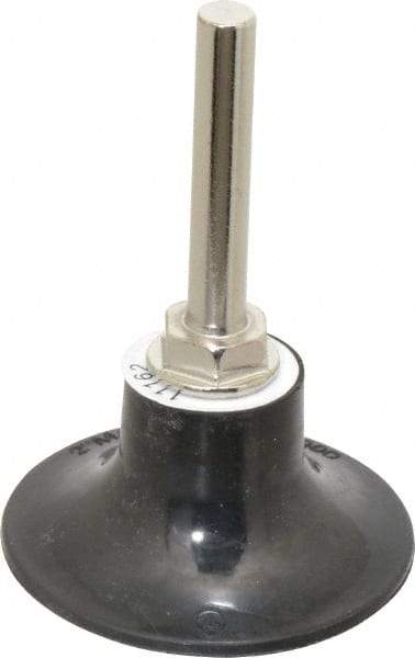 Norton - 2" Diam Quick-Change Type R Disc Backing Pad - 1/4" Shank Diam, Medium Density, 25,000 RPM, Speed-Lok TR Compatible - Exact Tool & Supply
