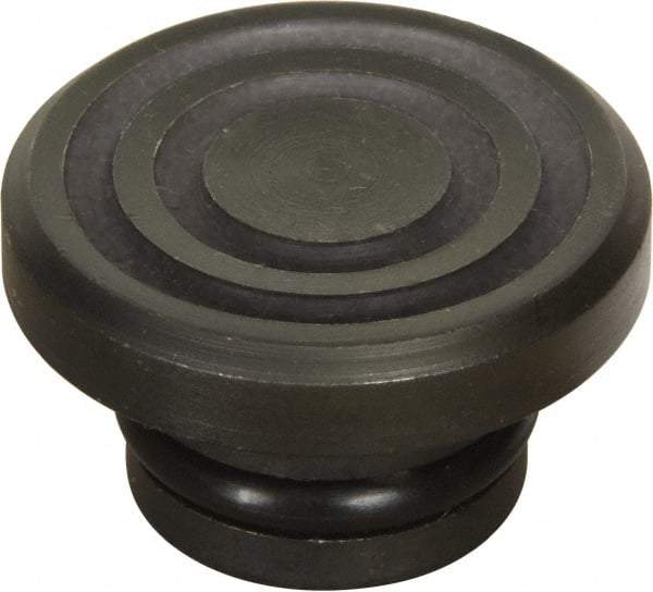 Enerpac - Hydraulic Cylinder Grooved Saddle - 1-3/8" Diam, 10 Ton Capacity - Exact Tool & Supply