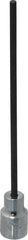 Proto - 3/8" Drive, 4mm Hex Bit Socket - 6-29/32" OAL, 5" Bit Length - Exact Tool & Supply