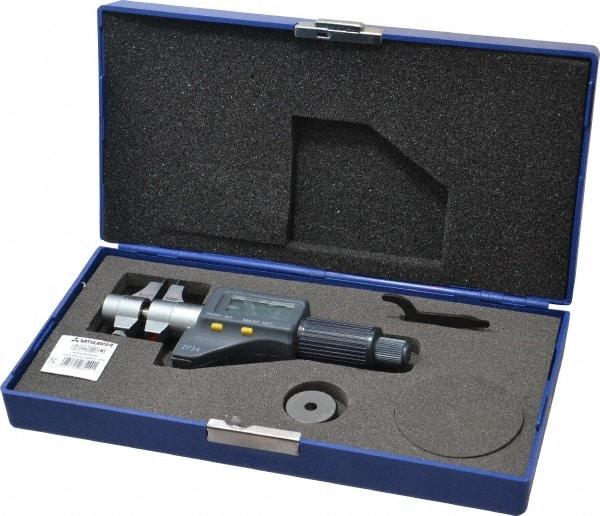 Fowler - 0.2" to 1.2", IP54 & IP40, Electronic Inside Micrometer - 0.00005" Resolution, 0.00025" Accuracy - Exact Tool & Supply