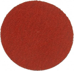 3M - 2" Disc Diam, 120 Grit, Ceramic Quick Change Disc - Type S Attaching System, Coated, Orange, Fine Grade, 25,000 RPM, 777F Series - Exact Tool & Supply