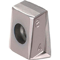 Iscar - T490 LNMX0804 Grade IC910 Carbide Milling Insert - AlTiN Finish, 0.2925" Thick, 0.4mm Corner Radius - Exact Tool & Supply