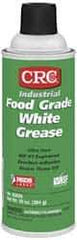 CRC - 16 oz Aerosol Synthetic General Purpose Grease - Off White, Food Grade, 450°F Max Temp, NLGIG 2, - Exact Tool & Supply