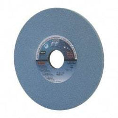 Norton - 7" Diam x 1-1/4" Hole x 1/4" Thick, L Hardness, 80 Grit Surface Grinding Wheel - Ceramic, Type 1, Medium Grade, 3,600 Max RPM, Vitrified Bond, No Recess - Exact Tool & Supply