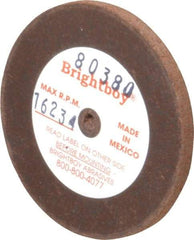Cratex - 2" Diam x 1/8" Hole x 1/8" Thick, 46 Grit Surface Grinding Wheel - Coarse Grade - Exact Tool & Supply