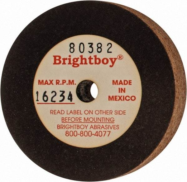 Cratex - 2" Diam x 1/4" Hole x 1/2" Thick, 46 Grit Surface Grinding Wheel - Coarse Grade - Exact Tool & Supply