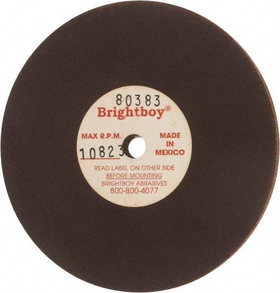 Cratex - 3" Diam x 1/4" Hole x 1/8" Thick, 46 Grit Surface Grinding Wheel - Coarse Grade - Exact Tool & Supply