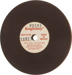 Cratex - 3" Diam x 1/4" Hole x 1/8" Thick, 46 Grit Surface Grinding Wheel - Coarse Grade - Exact Tool & Supply