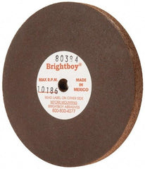 Cratex - 3" Diam x 1/4" Hole x 1/4" Thick, 46 Grit Surface Grinding Wheel - Coarse Grade - Exact Tool & Supply
