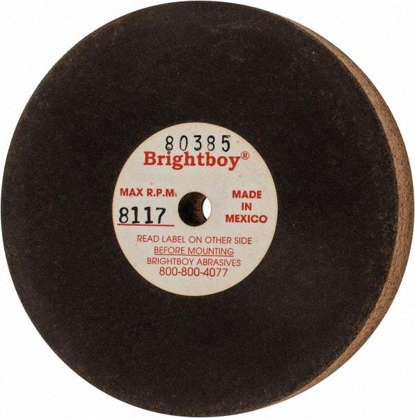Cratex - 3" Diam x 1/4" Hole x 1/2" Thick, 46 Grit Surface Grinding Wheel - Coarse Grade - Exact Tool & Supply