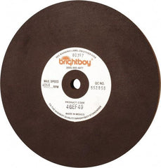 Cratex - 8" Diam x 1/2" Hole x 1/2" Thick, 46 Grit Surface Grinding Wheel - Coarse Grade - Exact Tool & Supply