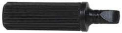 Made in USA - #1 Slotted Screwdriver Bit - #1 Point - Exact Tool & Supply