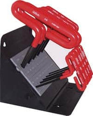 Eklind - 10 Piece T-Handle Hex Key Set - Exact Tool & Supply