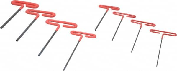 Eklind - 8 Piece T-Handle Hex Key Set - Exact Tool & Supply