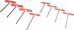 Eklind - 8 Piece T-Handle Hex Key Set - Exact Tool & Supply