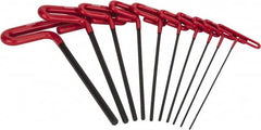 Eklind - 10 Piece T-Handle Hex Key Set - Exact Tool & Supply