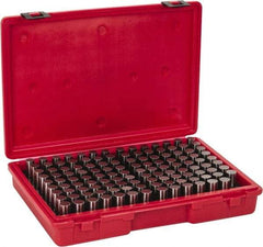 Value Collection - 125 Piece, 0.626-0.75 Inch Diameter Plug and Pin Gage Set - Plus 0.0002 Inch Tolerance, Class ZZ - Exact Tool & Supply