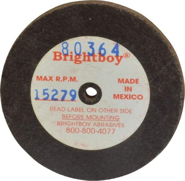 Cratex - 2" Diam x 1/8" Hole x 1/8" Thick, 46 Grit Surface Grinding Wheel - Coarse Grade - Exact Tool & Supply